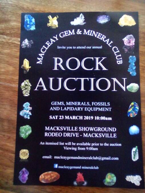 Getting your rocks off - gem sale on March 23