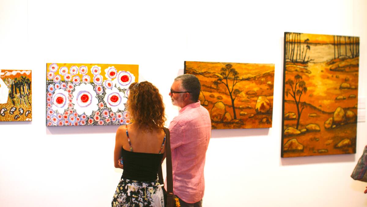 Don't miss the Saltwater Freshwater Aboriginal Art Award touring exhibition