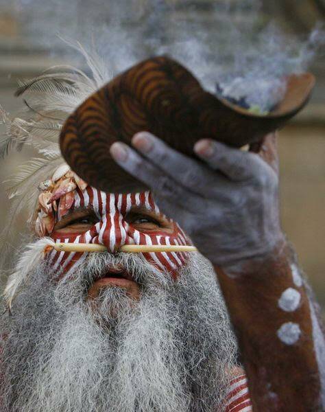 Uncle Moogy Major Sumner is a Ngarrindjerri elder, medicine man, cultural performer and artist instrumental in reawakening Ringbalin ceremony along the Murray-Darling basin