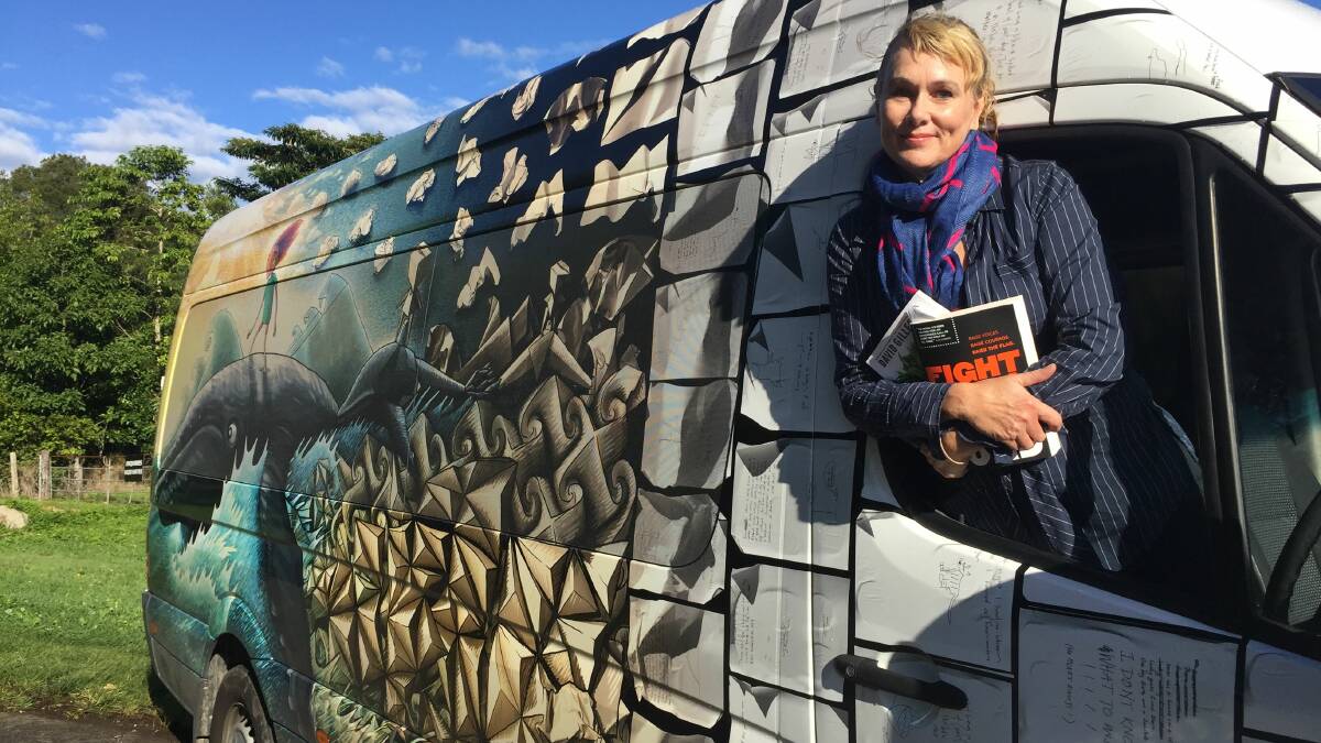 WRITERS ON THE ROAD: Storyboard bus with Zacharey Jane will be in Nambucca Heads on April 9