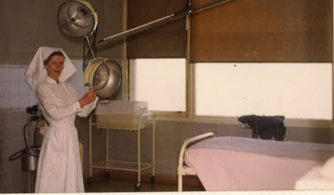 The first Matron of the Hospital, Alma Eastwood