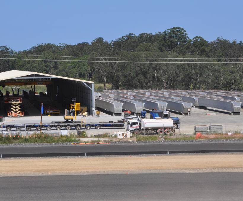 GREENFIELD SITE: A concrete batching plant in North Macksville is a potential site for the town's hospital redevelopment.