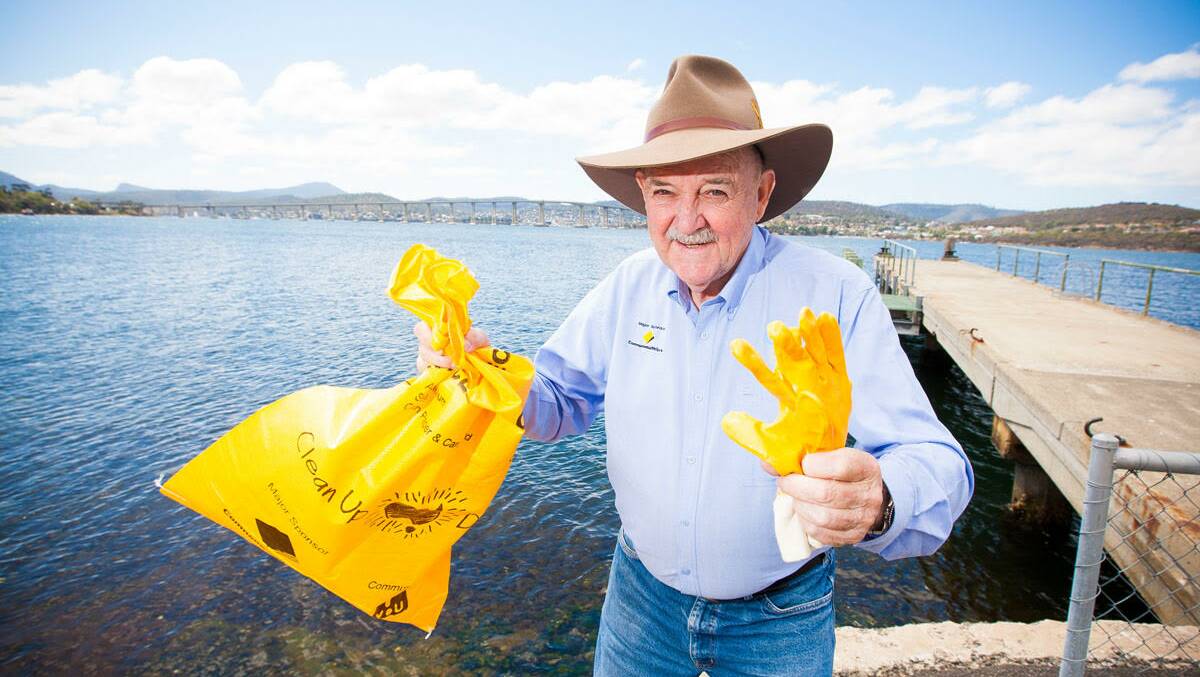 TAKING ACTION: Ian Kiernan encourages us all to join Clean Up Australia Day