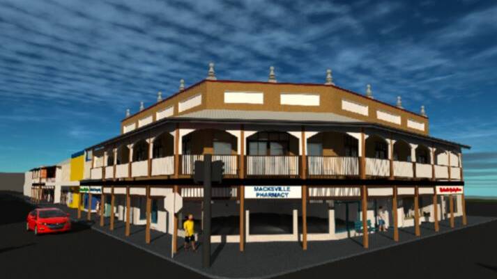 Restoration project to give Macksville CDB old/new look