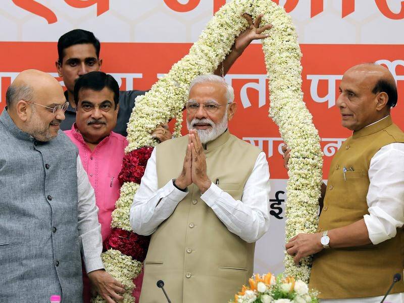 Incumbent Indian Prime Minister Narendra Modi's coalition is likely to increase its majority.