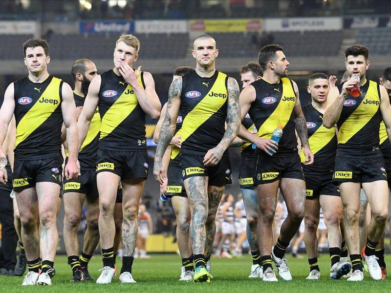 Richmond have lost back-to-back games ahead of their clash with the Crows in Adelaide.