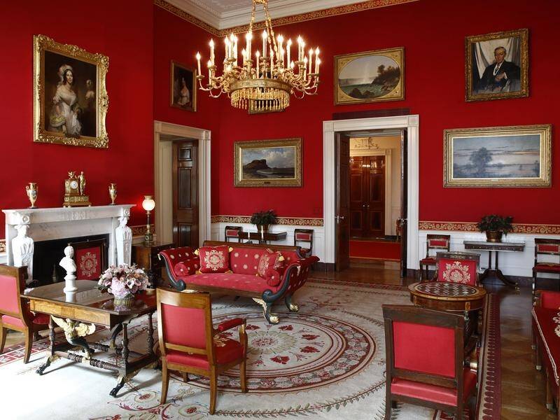 First Lady Melania Trump has overseen White House refurbishments ahead of Scott Morrison's visit.
