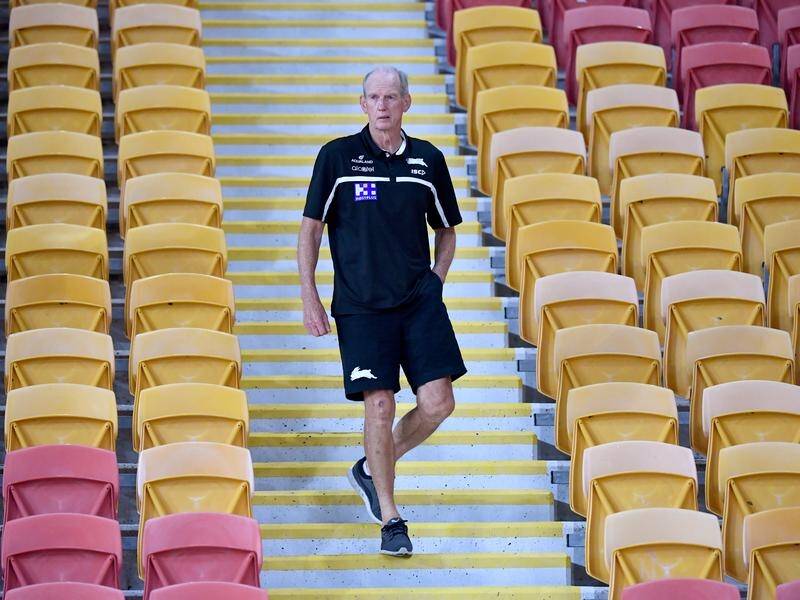 Coach Wayne Bennett walks alone with the most premierships - seven - in the modern NRL era.