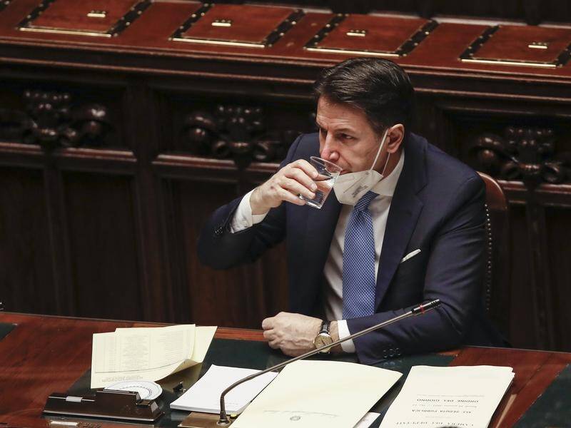 Italian Prime Minister Giuseppe Conte would have had to resign had he lost a no confidence vote.