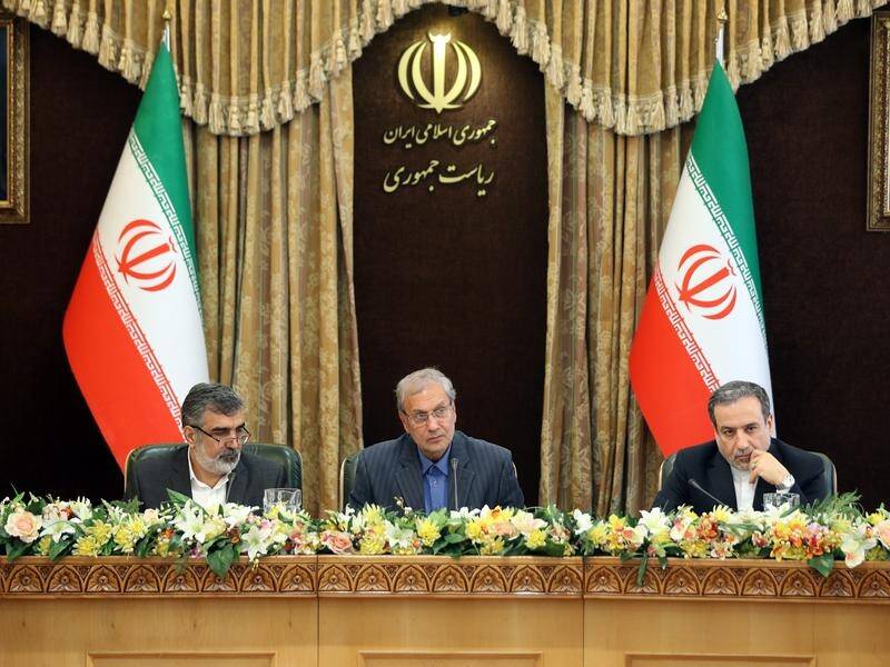 Iran's government has breached the 2015 nuclear agreement amid a stand-off with the US.