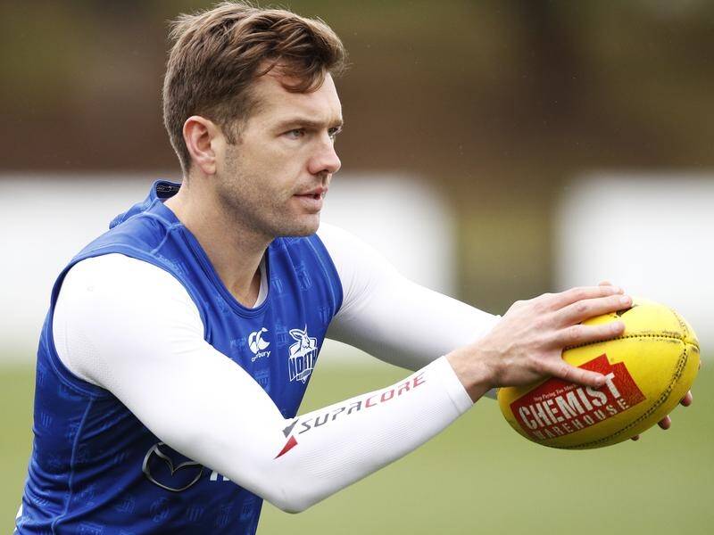 Shaun Higgins is expected to miss six weeks with a shoulder injury for the Kangaroos.