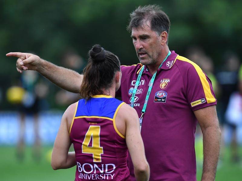 Lions coach Craig Starcevich missed last week's Qclash draw with the Suns after a health scare.