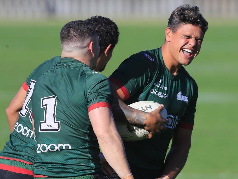 South Sydney's Latrell Mitchell will face former side Sydney Roosters for the first time on Friday.