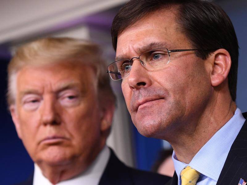 Defense Secretary Mark Esper opposed Donald Trump's invoking the two-centuries-old Insurrection Act.