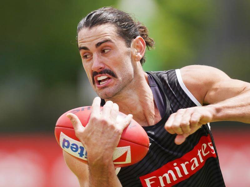 Brodie Grundy has played 132 games for the Magpies since he was drafted in 2012.
