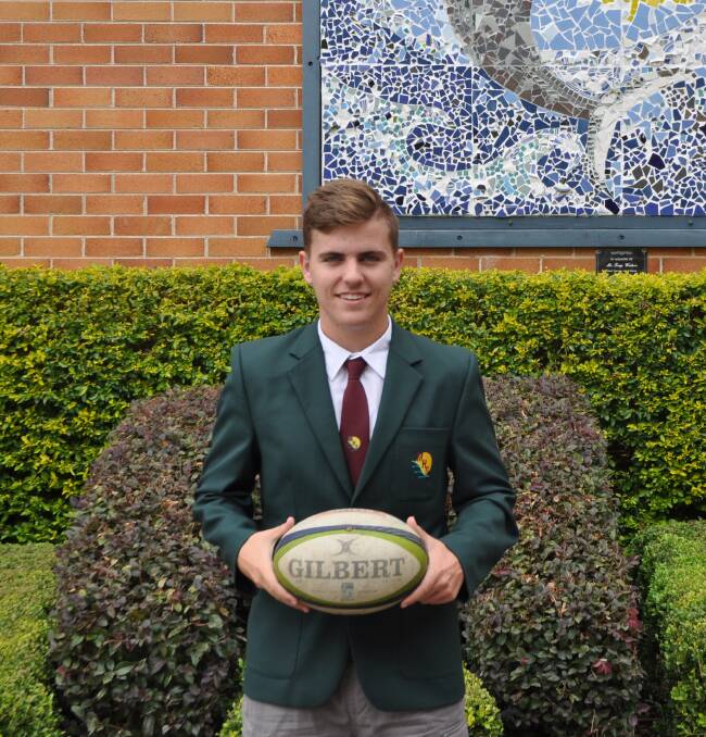 David Styles is currently in year 11 at Macksville High School. Photo: Stephen Katte 