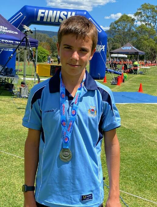 Daniel's second place ranking has also scored him a spot in the NSW Cross Country Merit Team. Photo: Supplied 