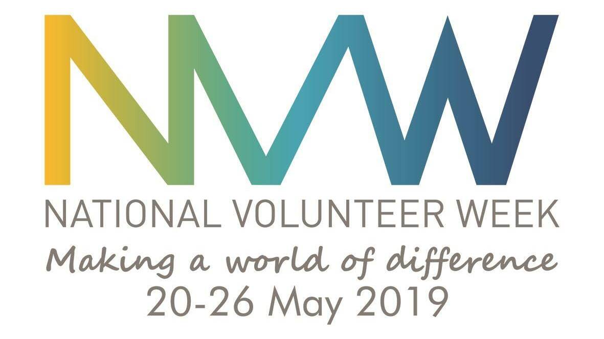 National Volunteer week 2019 (NVW) Logo