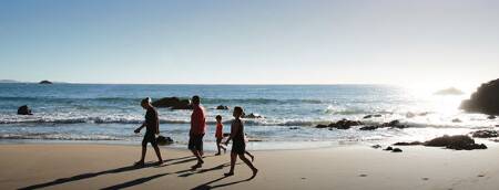 The Nambucca Shire has pristine beaches that are appealing to tourists. 