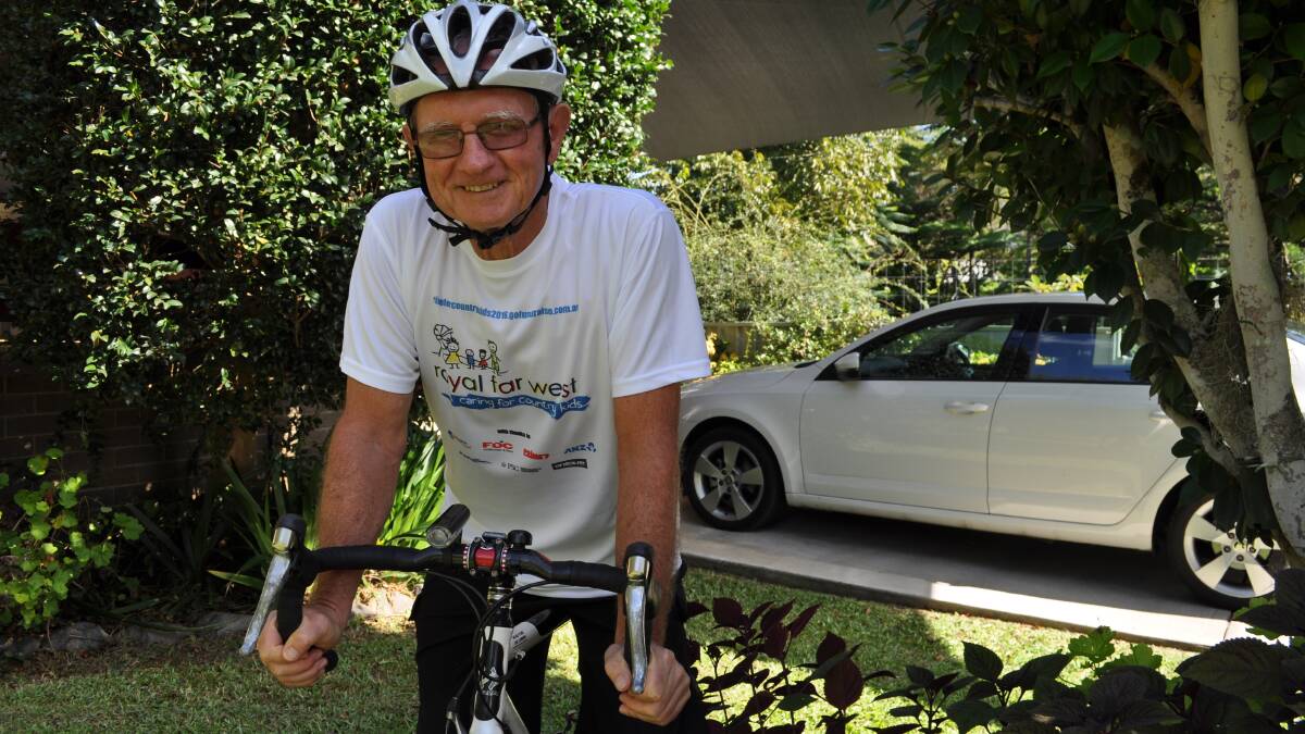 Rod Edwards is riding for Nambucca Valley kids