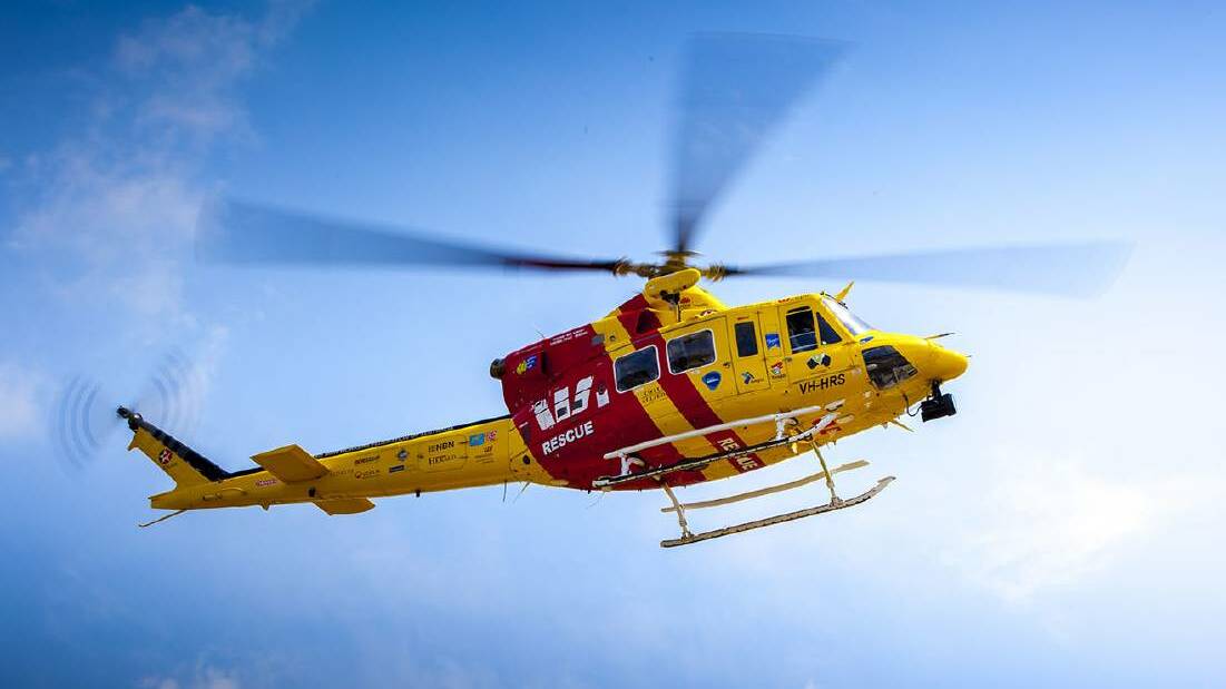 Westpac Rescue Helicopter.